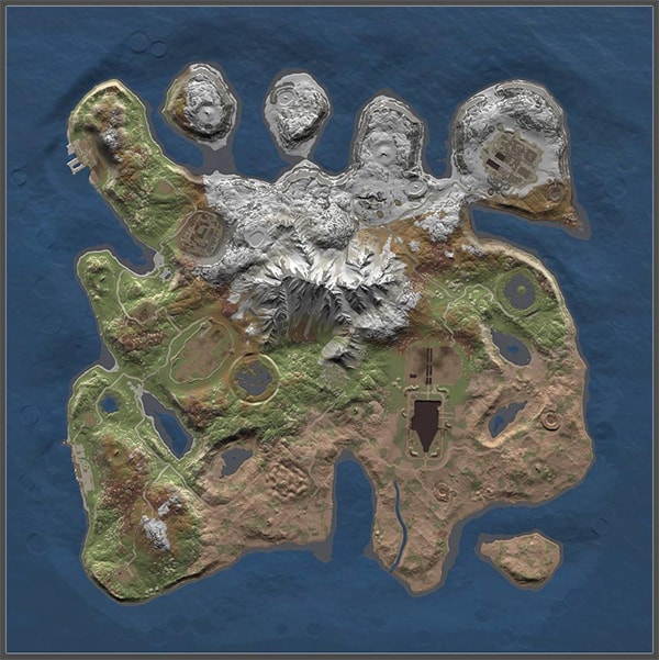 rust game map